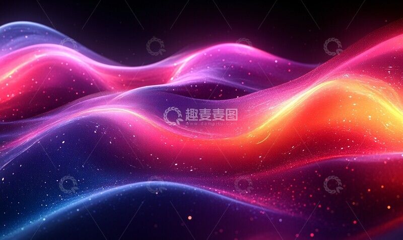 高清大图下载【趣麦麦图】流动光影流动光影未来1