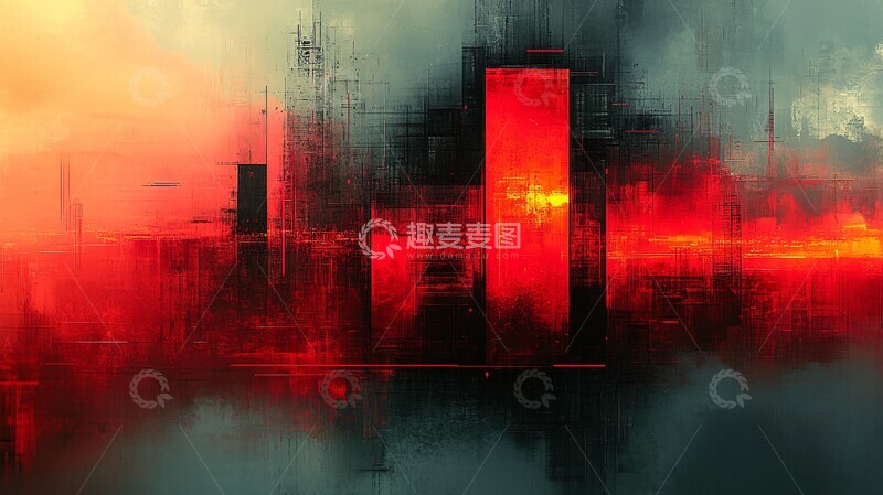 高清大图下载【趣麦麦图】数字艺术纹理1