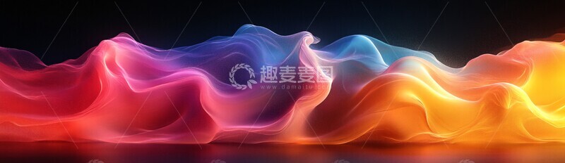 高清大图下载【趣麦麦图】彩色形状背景图