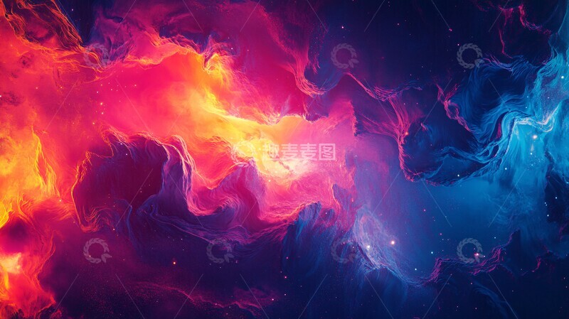 高清大图下载【趣麦麦图】霓虹光影未来设计1