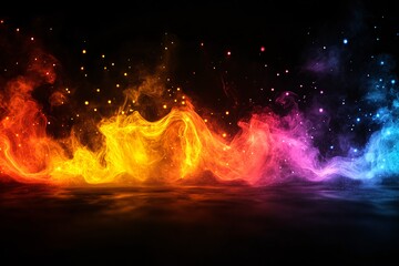 彩色光波与音乐2