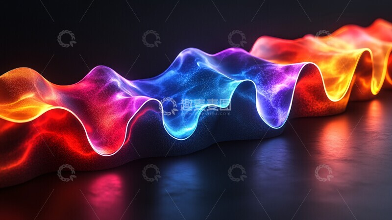 高清大图下载【趣麦麦图】-彩色形状融合2