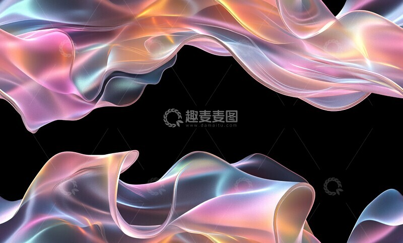 高清大图下载【趣麦麦图】流光塑形流光塑形发光1