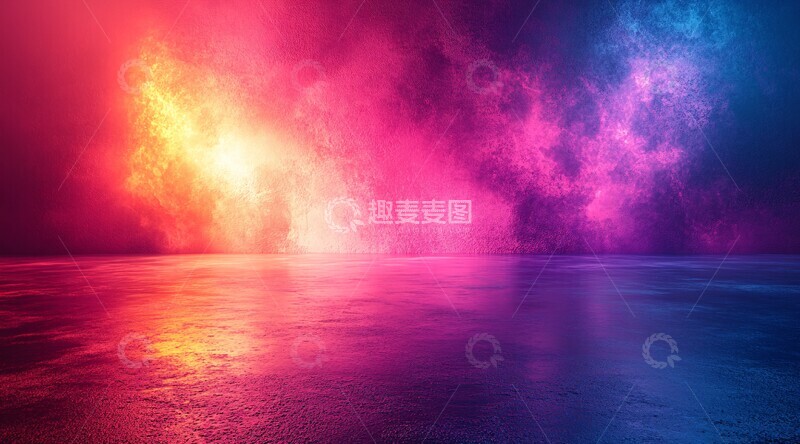 高清大图下载【趣麦麦图】粉色紫色渐变创意2