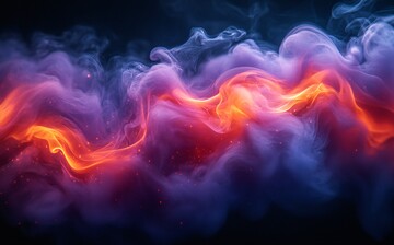 紫色火焰黑背景1