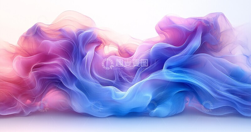 高清大图下载【趣麦麦图】蓝色紫色烟雾设计