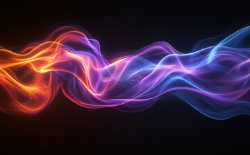 紫色火焰黑背景3