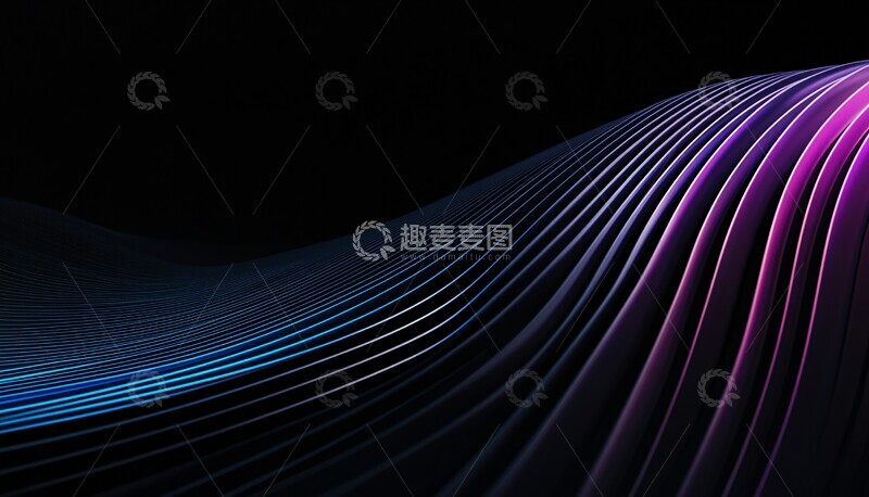 高清大图下载【趣麦麦图】梦境黑色背景2