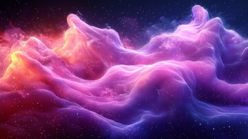 粉紫心跳数字艺术1