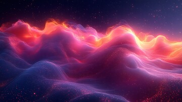 粉紫心跳数字艺术2