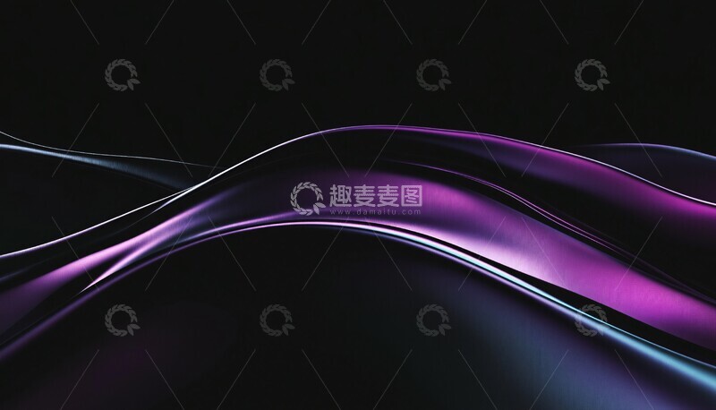 高清大图下载【趣麦麦图】梦境黑色背景1