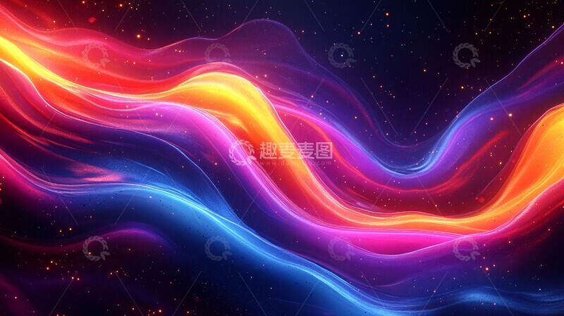 高清大图下载【趣麦麦图】液体形态光影