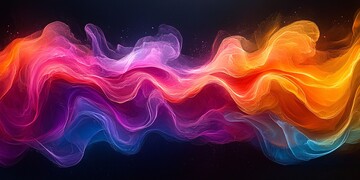 彩色波浪线彩色波浪线条3