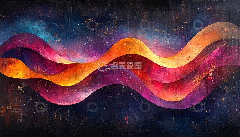 高清大图下载【趣麦麦图】音乐与你共舞