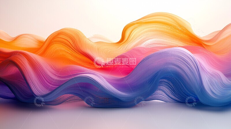 高清大图下载【趣麦麦图】波浪形状抽象设计2