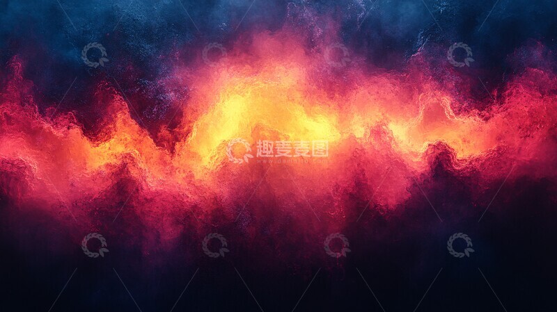 高清大图下载【趣麦麦图】紫青黄渐变纹理3