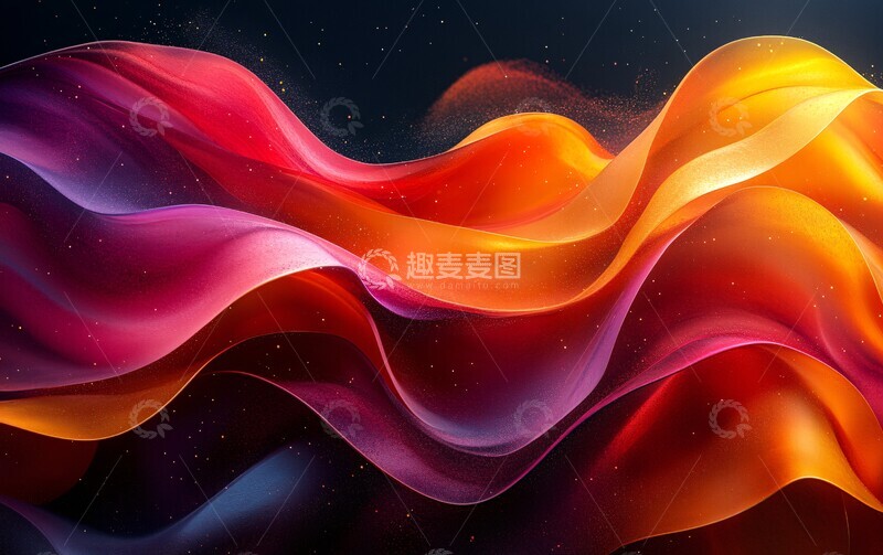 高清大图下载【趣麦麦图】流动形态纹理