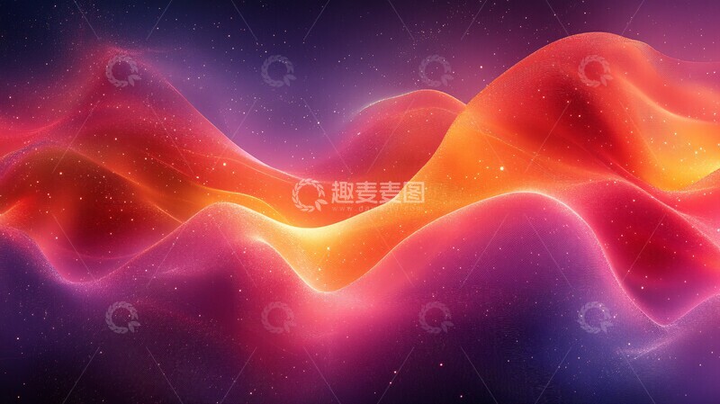 高清大图下载【趣麦麦图】流动能量流动能量线条1