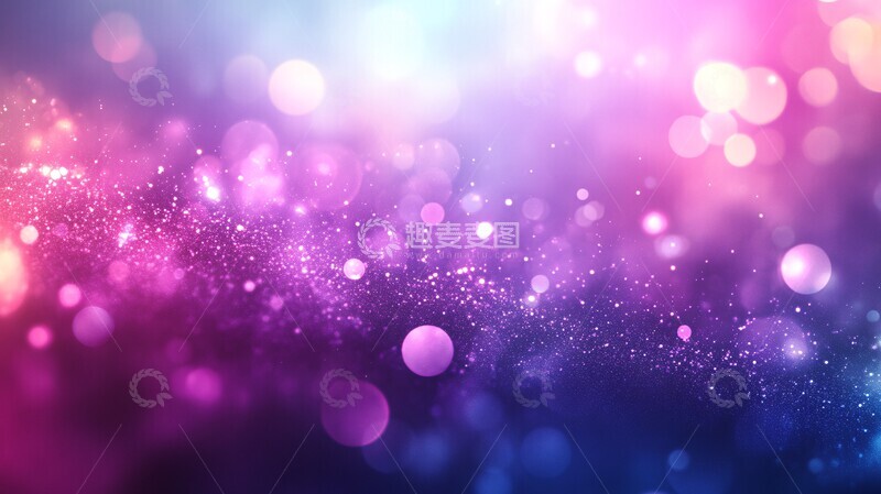 高清大图下载【趣麦麦图】紫色蓝色柔光背景1
