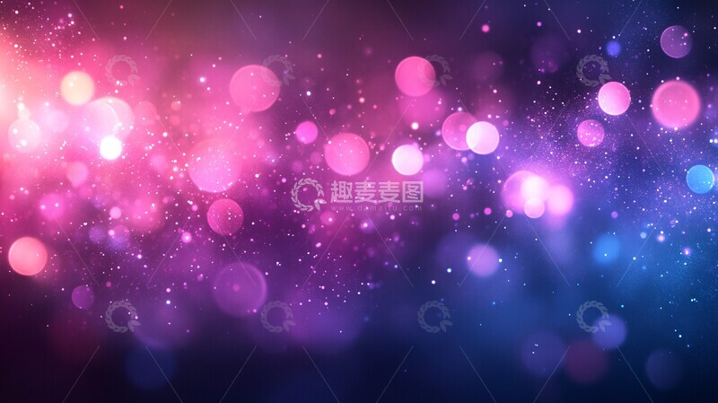 高清大图下载【趣麦麦图】紫色蓝色柔光背景