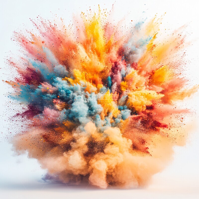 色彩爆炸色彩爆炸液体