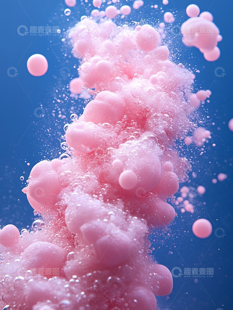 高清大图下载【趣麦麦图】粉色泡泡糖墙2