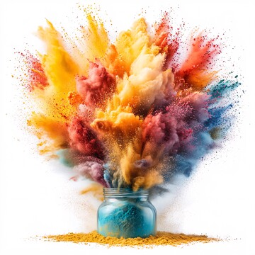 色彩爆炸色彩爆炸液体1