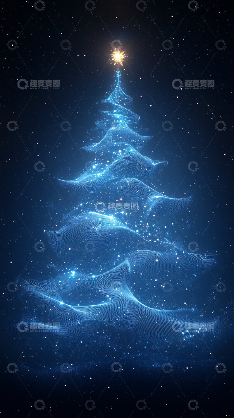 科技主题圣诞树