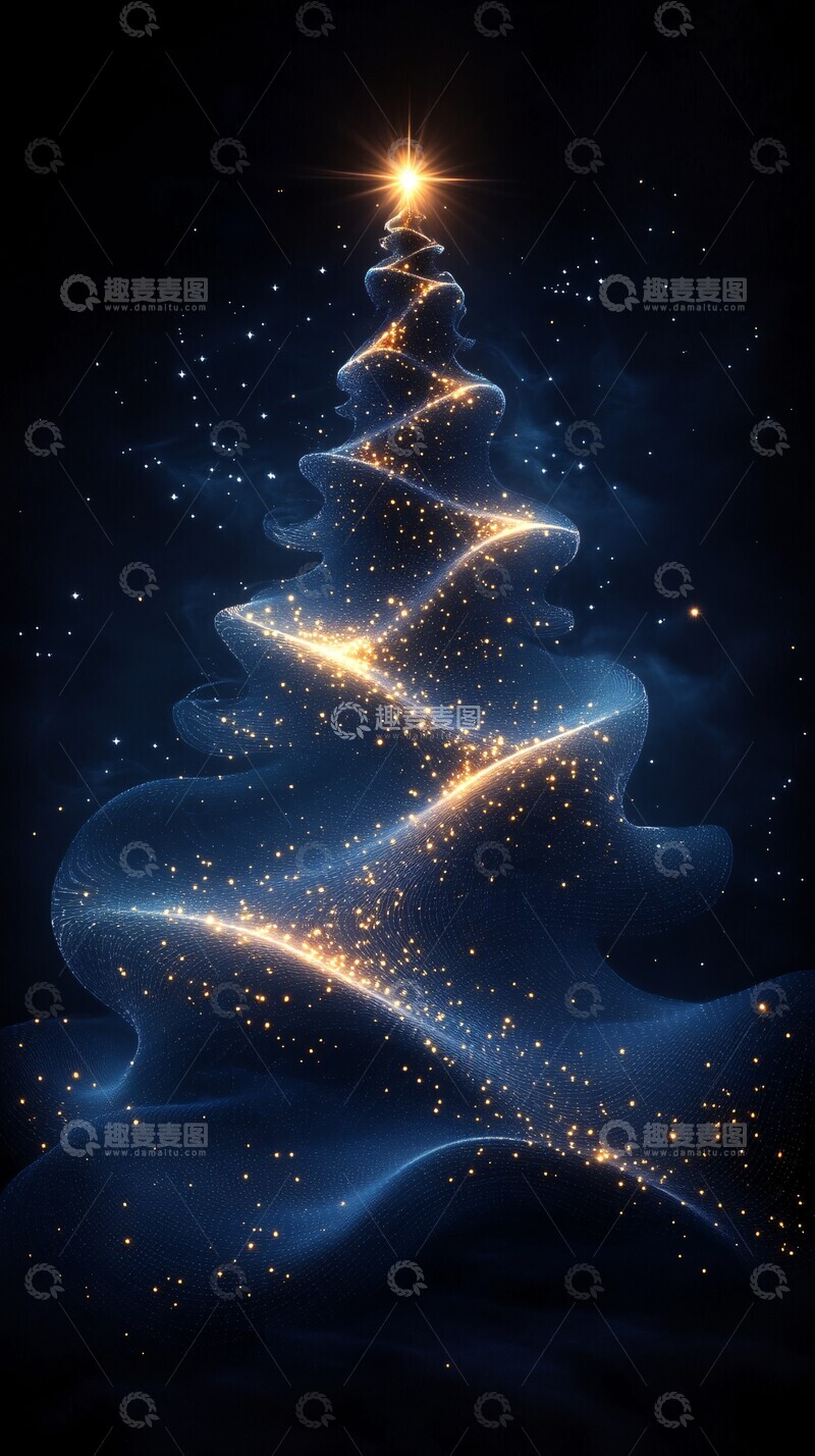 科技主题圣诞树1