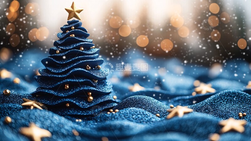 高清大图下载【趣麦麦图】银河树形圣诞2