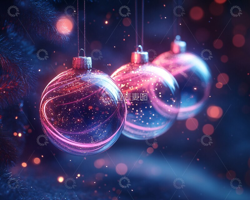 高清大图下载【趣麦麦图】新年未来氛围