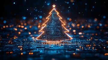 电路板圣诞树10