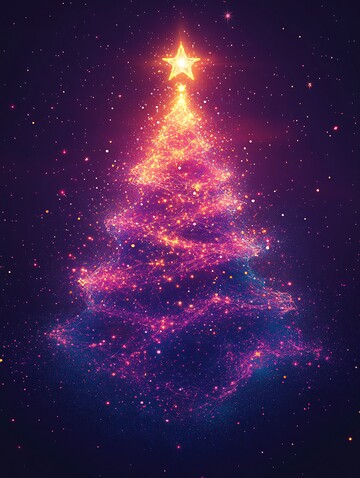 生物细胞圣诞树3