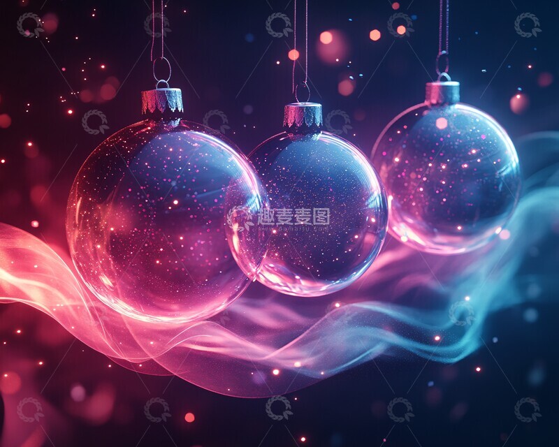 高清大图下载【趣麦麦图】新年未来氛围1