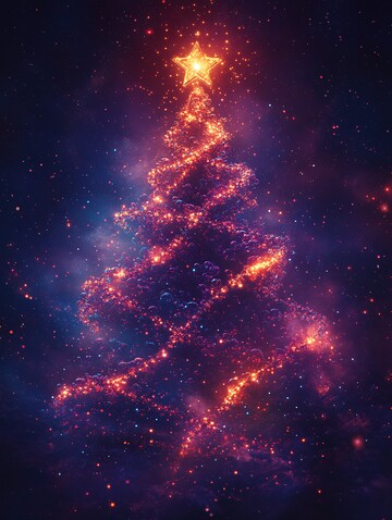 生物细胞圣诞树1