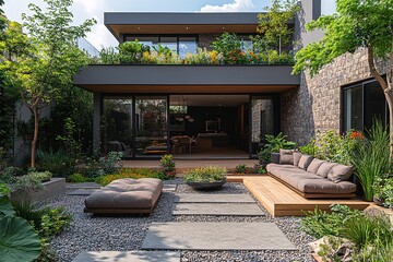 法式庭院精致设计1