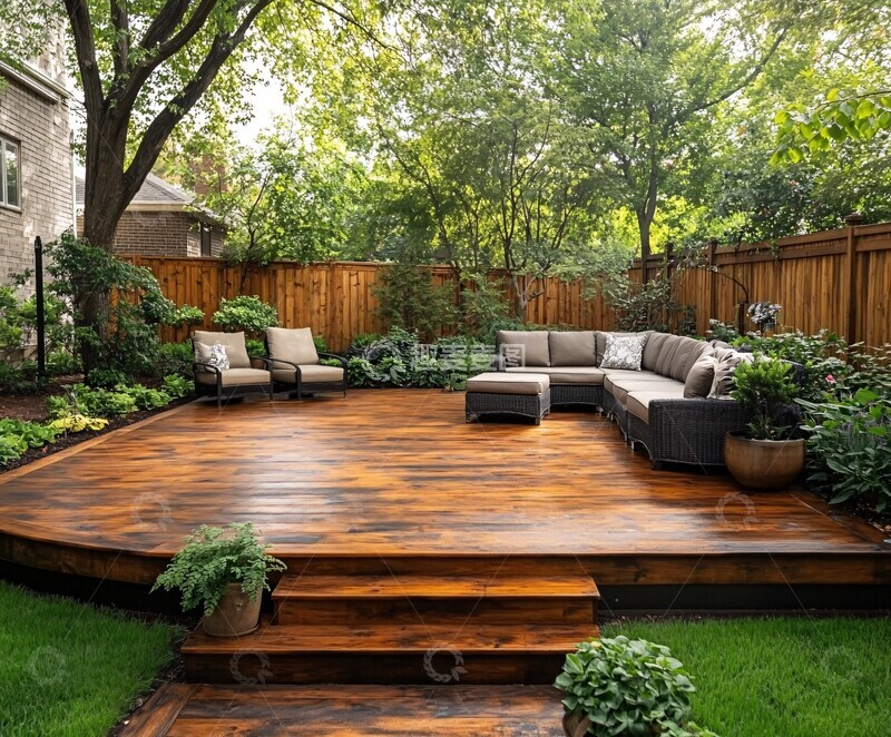 高清大图下载【趣麦麦图】新涂漆甲板与围栏2