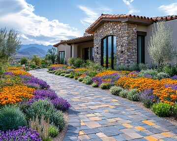 新铺石道花园景观