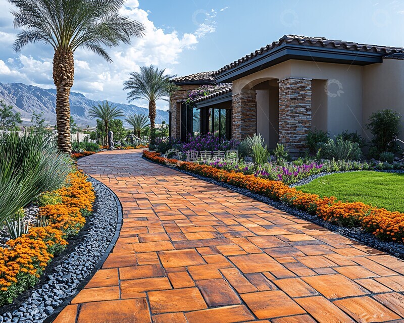 高清大图下载【趣麦麦图】红砖大车道前院2