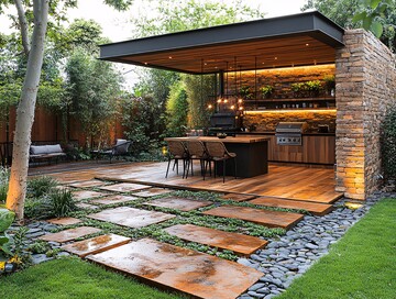 户外用餐区户外用餐用餐区