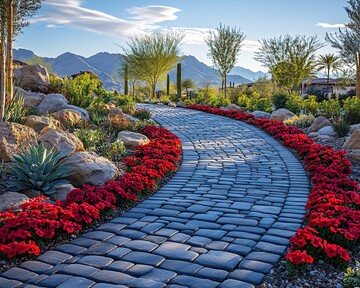 新铺石道花园景观1