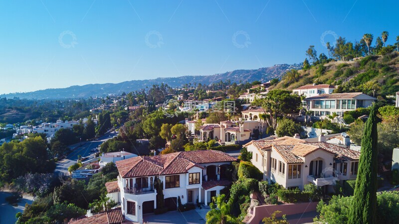 高清大图下载【趣麦麦图】地中海风格住宅群