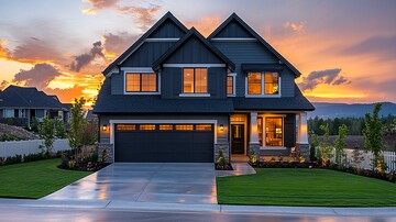 温暖色调住宅外观2
