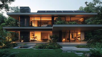 现代简约智能住宅1