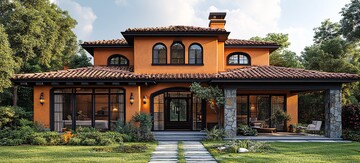 西班牙风格住宅1