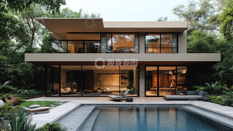 高清大图下载【趣麦麦图】高清豪宅客厅