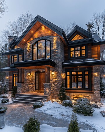 宽敞两层豪宅外景1