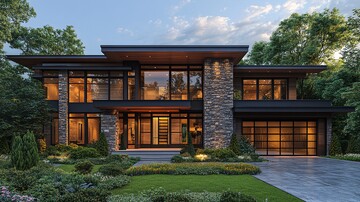 现代风格住宅外观3