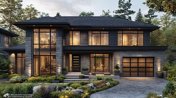 现代风格住宅外观4