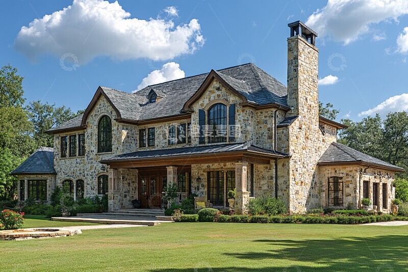高清大图下载【趣麦麦图】乡村风格大宅1